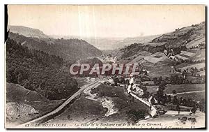 Seller image for Carte Postale Ancienne Le Mont Dore La valle de la Dordogne vue de Ia Route de Clermont for sale by CPAPHIL