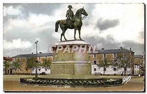 Seller image for Carte Postale Ancienne La Roche Sur Yon (Vendee) Statue de Napoleon for sale by CPAPHIL