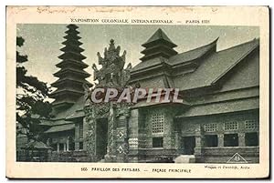 Image du vendeur pour Carte Postale Ancienne Exposition coloniale internationale Paris 1931 pavillon des pays bas faade principale mis en vente par CPAPHIL