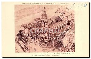 Seller image for Carte Postale Ancienne - Exposition Coloniale Internationale - Paris 1931 Pavillon des missions protestantes for sale by CPAPHIL