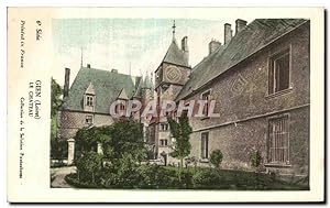Carte Postale Ancienne Gien Le Château