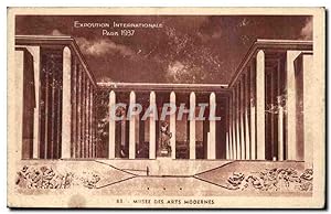 Carte Postale Ancienne Exposition Internationale Paris 1937 musee des arts modernes