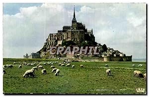 Immagine del venditore per Carte Postale Ancienne Le mont saint michel et les pres sales Moutons Sheep venduto da CPAPHIL