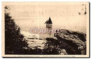 Image du vendeur pour Carte Postale Ancienne Noirmoutier Une brille echapper sur la mer au bois de Chaize mis en vente par CPAPHIL