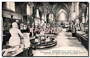 Image du vendeur pour Carte Postale Ancienne Angers Hopital st jean devenu depuis 1874 Musee Archeologique selle a trois nets de la fin du xii siecle mis en vente par CPAPHIL
