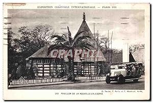 Bild des Verkufers fr Carte Postale Ancienne - Exposition Coloniale Internationale - Paris 1931 Pavillon de la Nouvelle-Caledonie Automobile Caledonia zum Verkauf von CPAPHIL