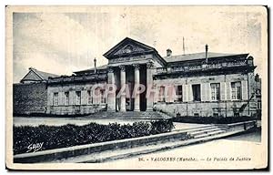 Image du vendeur pour Carte Postale Ancienne Valognes Manche le Palais de Justice mis en vente par CPAPHIL