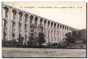 Carte Postale Ancienne Chaumont Le Viaduc