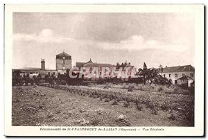 Carte Postale Ancienne Communaute de st fraimbault de lassay mayenne vue générale