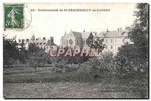 Carte Postale Ancienne Communaute de st fraimbault de lassay