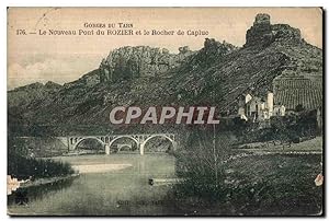 Gorges Du Tarn Le Nouveau Pont du Rozier et le Rocher de Capluc
