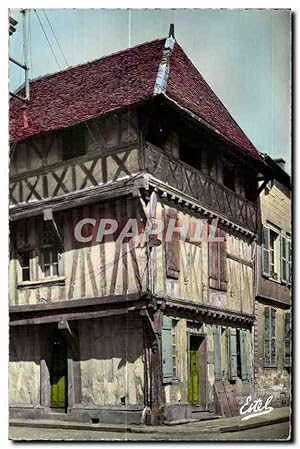 Carte Postale Ancienne Saint Dizier Maison Ancienne Old House