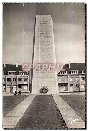 Seller image for CPS Avranches (Manche) Le Monument Patton En Souvenir de la Liberation Du JUillet du Aout Architectes Delage et Cheftel for sale by CPAPHIL