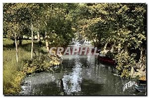 Bild des Verkufers fr La Venise Verte - Dans le Marais Poitevin - Carte Postale Ancienne zum Verkauf von CPAPHIL