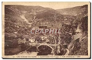 LES Gorges Du Tarn Saint Chely Du Tarn vue générale