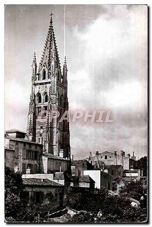 Carte Postale Semi Moderne Clocher de I'Eglise St Eutrope construit grâce aux liberalites de Louis