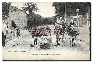 Seller image for Carte Postale Ancienne Robinson L'Omelette sans Beurre for sale by CPAPHIL