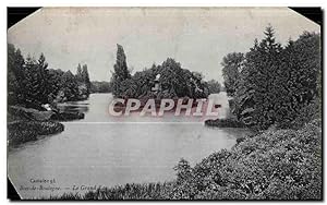 Carte Postale Ancienne Bois de Boulogne Le Grand Lac