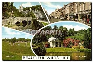 Carte Postale Ancienne Avebury Beautiful Wiltshire Stourhead