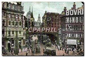 Image du vendeur pour Carte Postale Ancienne Ludgate Circus London Londres mis en vente par CPAPHIL