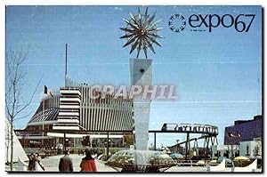 Carte Postale Ancienne Expo67 Montreal Canada Le Pavillon de la France