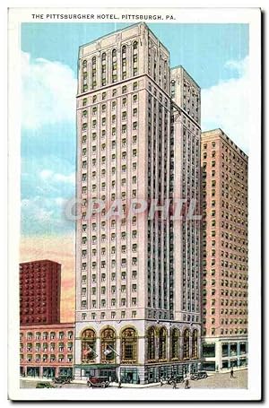 Carte Postale Ancienne The Pittsburgher Hôtel Pittsburgh