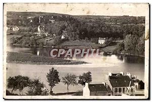 Le Huelgoat - L'Etang vu de la Chapelle - Carte Postale Ancienne