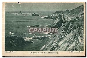 Carte Postale Ancienne La Pointe Du Raz (Finistere)