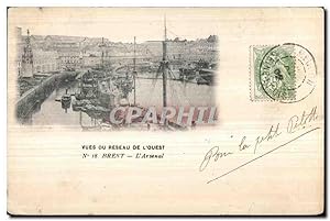 Seller image for Carte Postale Ancienne Brest vues Du Reseau De L'ouest L'Arsenal for sale by CPAPHIL