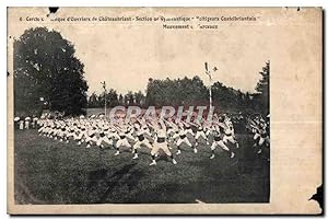 Image du vendeur pour Chteaubriant - Section de Gymnastique - sports - Castelbriantais - Carte Postale Ancienne mis en vente par CPAPHIL
