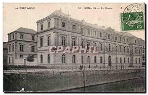 Bild des Verkufers fr Carte Postale Ancienne La Bretagne Rennes La Musee zum Verkauf von CPAPHIL