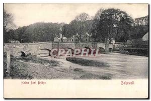 Seller image for Carte Postale Ancienne Holme Foot Bridge Bakewell for sale by CPAPHIL
