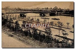 Carte Postale Ancienne Views of sunida park and Kototoi Bridge Tokyo
