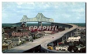 Seller image for Carte Postale Ancienne The Greater New Orleans Bridge for sale by CPAPHIL