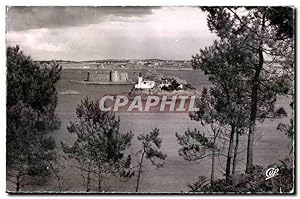 Carantec - Carte Postale Semi Moderne - L'île Louet et le Château du Toureau -