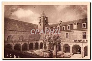 Image du vendeur pour Carte Postale Ancienne Abbaye Notre Dame De Langonnet Cour Intrieure et Clotre mis en vente par CPAPHIL