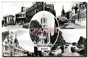 Bild des Verkufers fr Carte Postale Ancienne Tom Tower Christ Church Oxford zum Verkauf von CPAPHIL
