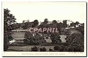 Carte Postale Ancienne Carisbrooke Castle View From THe North