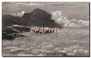 Seller image for Carte Postale Ancienne La Cote Bretonne Un Raz de Mare Bretagne for sale by CPAPHIL