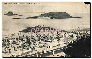 Image du vendeur pour Carte Postale Ancienne Saint Malo Les Deux Beys mis en vente par CPAPHIL