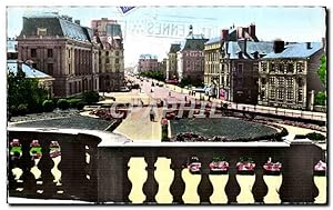 Bild des Verkufers fr Carte Postale Ancienne Rennes Palace Passeur et Avenue zum Verkauf von CPAPHIL