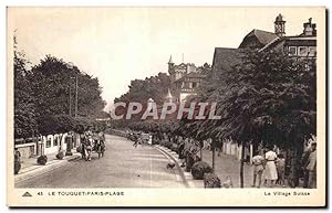 Carte Postale Ancienne Le Touquet Paris Plage Le Village Suisse