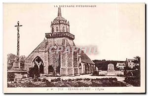 Carte Postale Ancienne La Bretagne Pittoresque Perros Guirec L'église