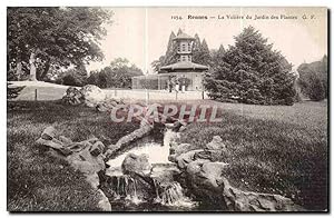 Imagen del vendedor de Carte Postale Ancienne Rennes La Voliere du Jardin des Plantes Oiseaux a la venta por CPAPHIL