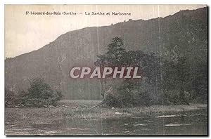 Bild des Verkufers fr Carte Postale Ancienne St Leonard des Bois La Sarthe et Narbonne zum Verkauf von CPAPHIL