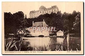 Carte Postale Ancienne Montbazon Château du Puits d'Artigny