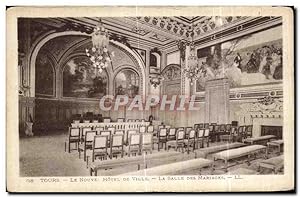 Image du vendeur pour Carte Postale Ancienne Tours Le Nouvel Htel De Ville La Salle Des Mariages mis en vente par CPAPHIL