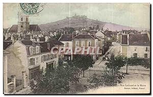 Carte Postale Ancienne Vesoul Rue Leblond et la Motte