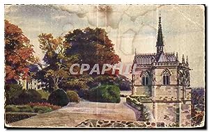 Seller image for Carte Postale Ancienne La Douce France Chteaux De La Loire Chteau d'Amboise La Chapelle Saint Hubert et le Parc for sale by CPAPHIL