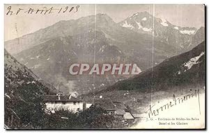 Carte Postale Ancienne Environs de Brides Les Bains Bozel et les Glaciers